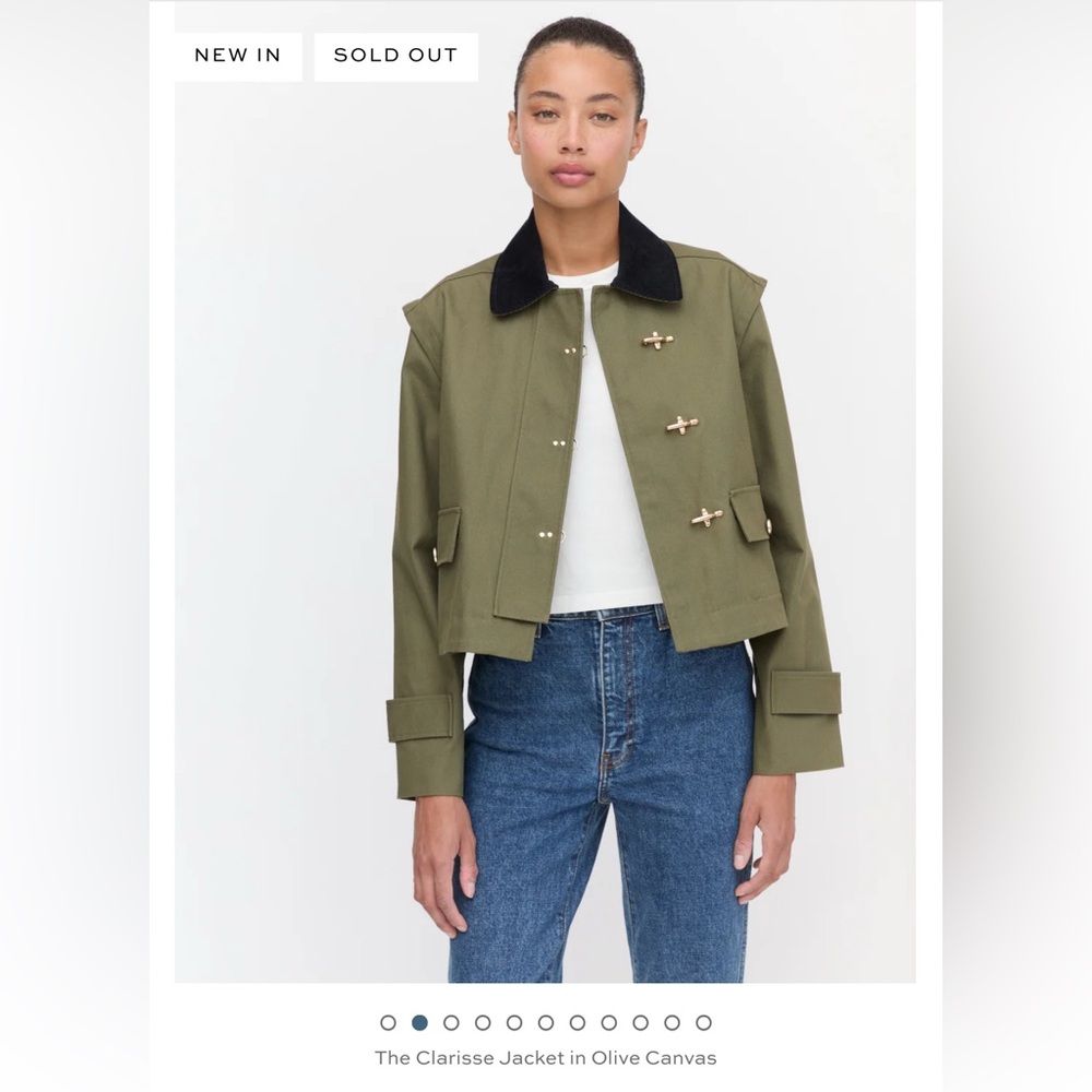NWT hill house home Clarisse Jacket - Picture 2 of 4